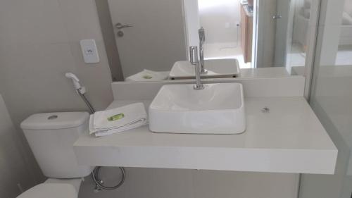 Et badeværelse på BRISAS DO FAROL casa 208