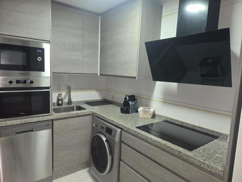 Køkken eller tekøkken på Apartamento Gabucio en Jaén