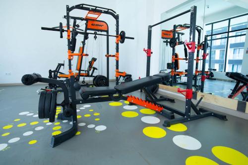 Γυμναστήριο ή/και όργανα γυμναστικής στο Comfy stays by Dee