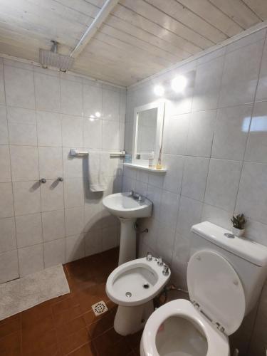 Et badeværelse på Las Flores, casa del cerro