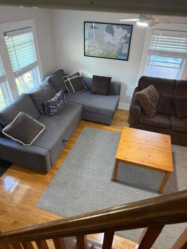 Χώρος καθιστικού στο 10 min Killington and Woodstock