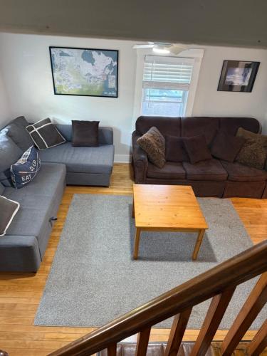 Χώρος καθιστικού στο 10 min Killington and Woodstock