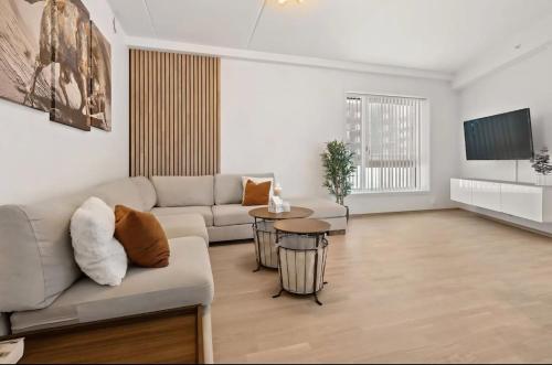 Et tv og/eller underholdning på Sentral og ny 3-roms lelighet