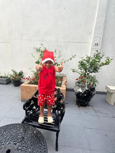 Kinder, die in der Unterkunft Hotel Araras übernachten