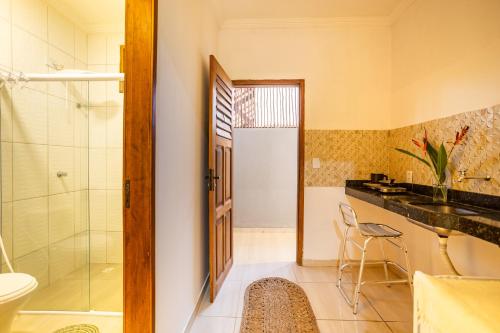 Et badeværelse på Perfect Day Home