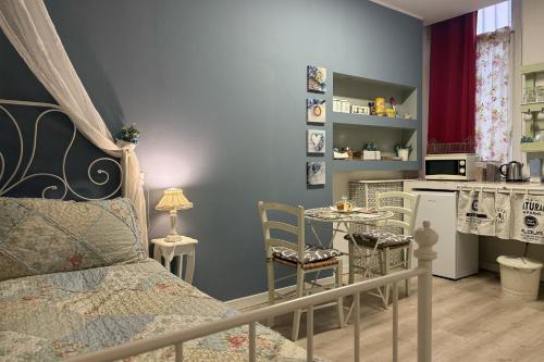 Η κουζίνα ή μικρή κουζίνα στο Residenza Fiori di Grano