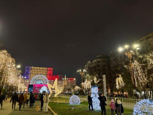 Os clientes hospedados em Spa Apartment With Sauna 3 Bedrooms Center Bucharest