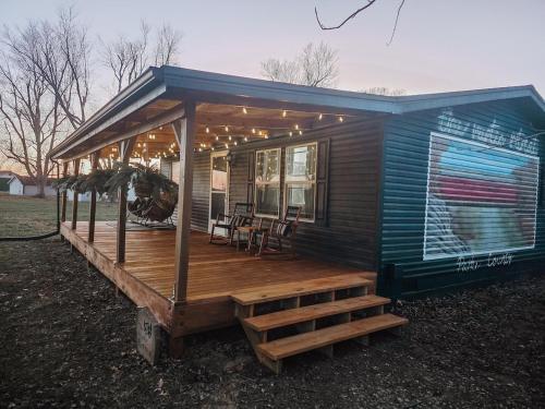 Το κτήριο όπου στεγάζεται  η παραθεριστική κατοικία