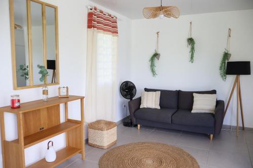 Χώρος καθιστικού στο Villa Maya & Villa Massaï