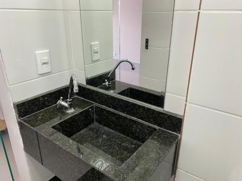 Ένα μπάνιο στο Hotel Nasser Aeroporto