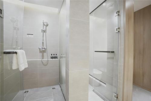 Koupelna v ubytování Atour Hotel Guangzhou Railway Station Sanyuanli Subway Station