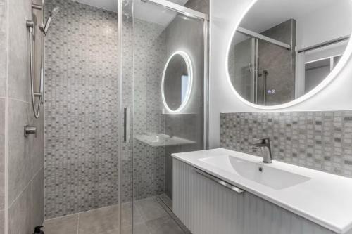 Et badeværelse på New Townhouse on Clyde St Winton