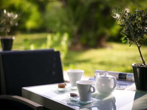 Κήπος έξω από το Sofitel Athens Airport 