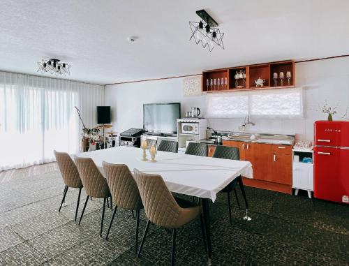 Η κουζίνα ή μικρή κουζίνα στο 김포 누산리 사랑채, 최대 10인