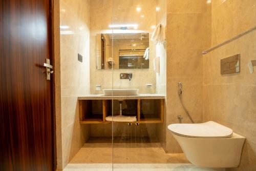 Ένα μπάνιο στο The Lhababs Ladakh