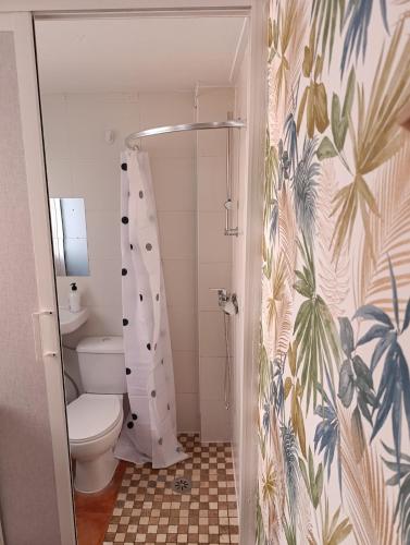 Koupelna v ubytování Estudio recién decorado en el mejor centro histórico