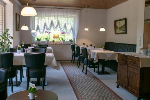 Χώρος καθιστικού στο Haus am Wasserfall