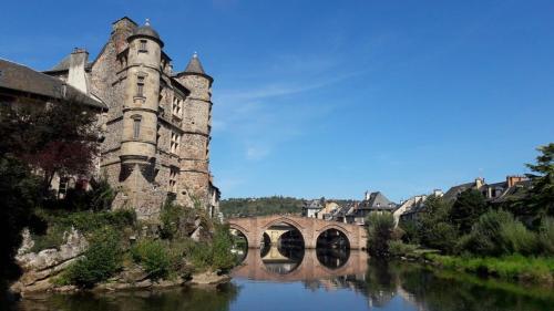 Naturlandskabet i nærheden af feriehuset