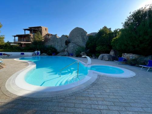 Bazén v ubytování Amazing view apartment nebo v jeho okolí