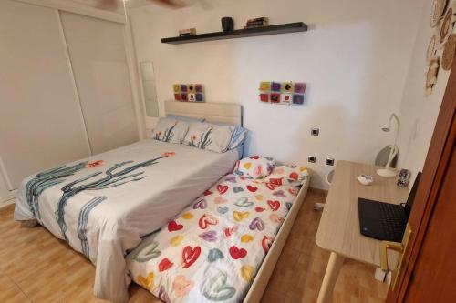 Postel nebo postele na pokoji v ubytování Lukite House