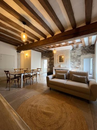 Et opholdsområde på T3 centre ville 1er étage