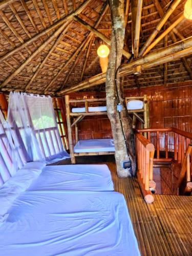 Ένα ή περισσότερα κρεβάτια σε δωμάτιο στο Señor Magallanes Farm and Resort