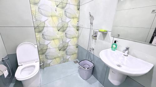 Phòng tắm tại Hestia Homestay