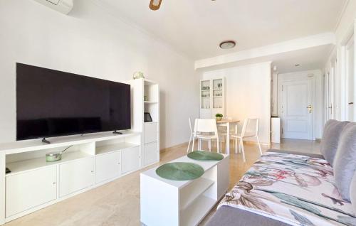 Μια τηλεόραση ή/και κέντρο ψυχαγωγίας στο Awesome Apartment In Guardamar De La Safor