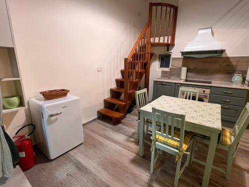 Η κουζίνα ή μικρή κουζίνα στο Casetta Margherita