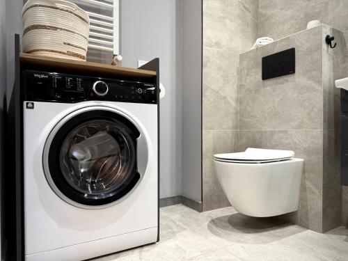 Ένα μπάνιο στο Prywatny Parking Cozy Place by Rentoom