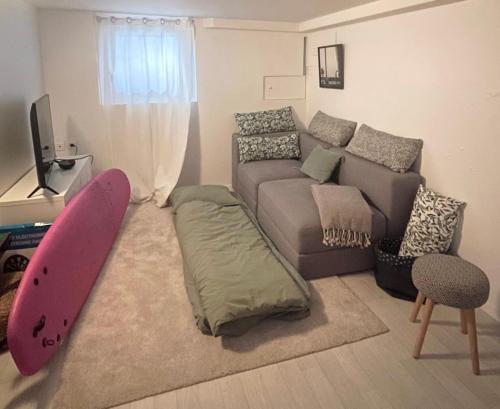 Posezení v ubytování La Dolce Trouvillaise - Maison 5 personnes - Plein centre Trouville - Au calme - Belle Terrasse