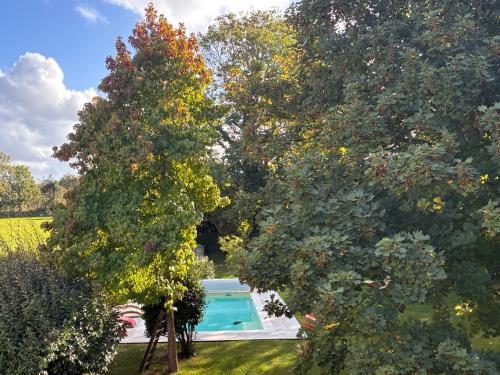 Πισίνα στο ή κοντά στο La Villa Mirabelle 2min d'Arromanches-les-Bains