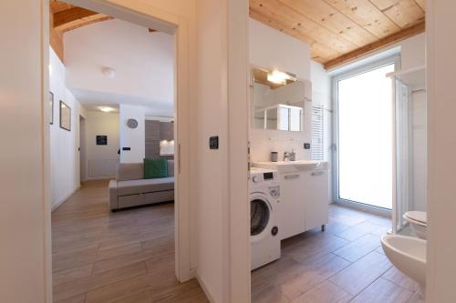 Koupelna v ubytování Appartamento Jubilant