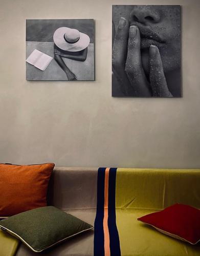 Χώρος καθιστικού στο RiDi Home 466- Suite