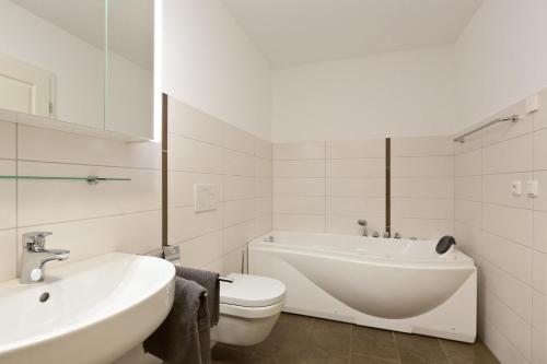 Et badeværelse på Stieglitz Nest