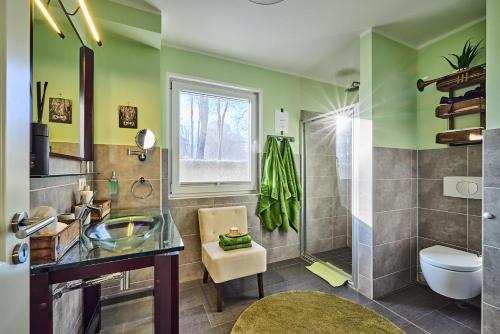 Et badeværelse på Grüne Oase