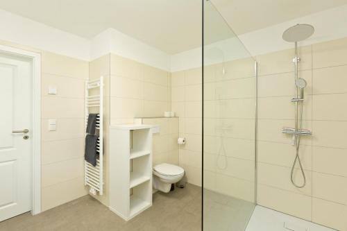 Et badeværelse på Haus an der Sonne EG 107