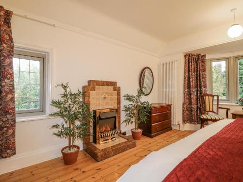 En eller flere senge i et værelse på Mellbreak