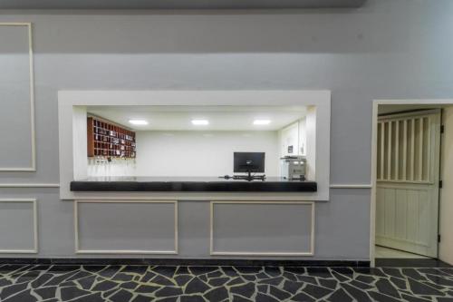 Kuchyň nebo kuchyňský kout v ubytování GoldMen Express Campos Goycatazes