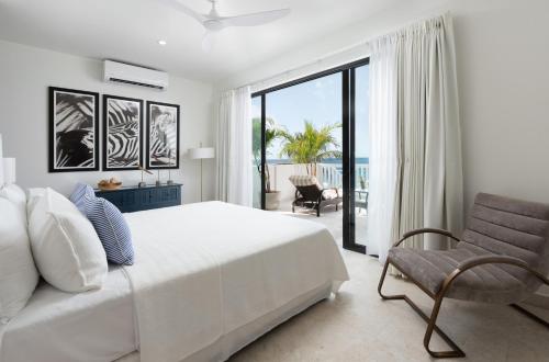 Ένα ή περισσότερα κρεβάτια σε δωμάτιο στο Calico