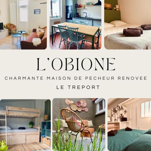 L Obione charmante maison de pêcheur rénovée proche mer avec patio extérieur