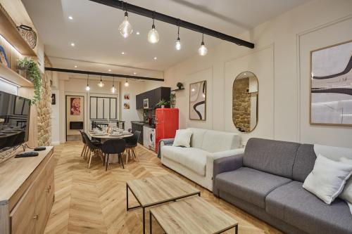Sublime apartment in the heart of Paris 10 people FBMAR5