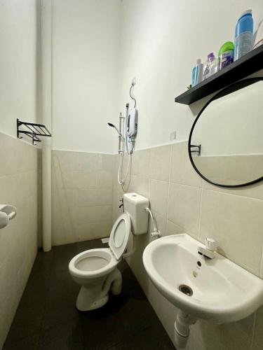 Koupelna v ubytování Home at Durian Tunggal