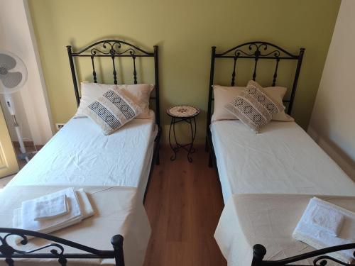 Ένα ή περισσότερα κρεβάτια σε δωμάτιο στο La Clementina