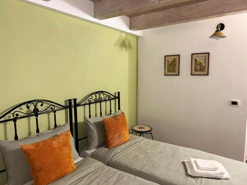 Ένα ή περισσότερα κρεβάτια σε δωμάτιο στο La Clementina