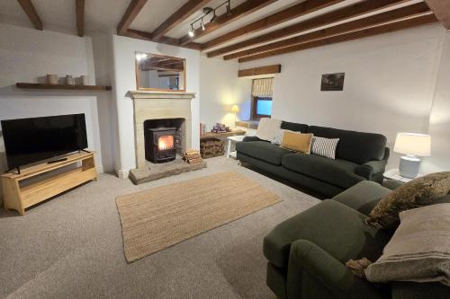 Et opholdsområde på Old Grocers Shop, Youlgrave