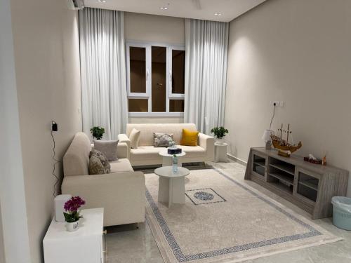 Zona de estar de فلة الشروق - Sunrise Villa