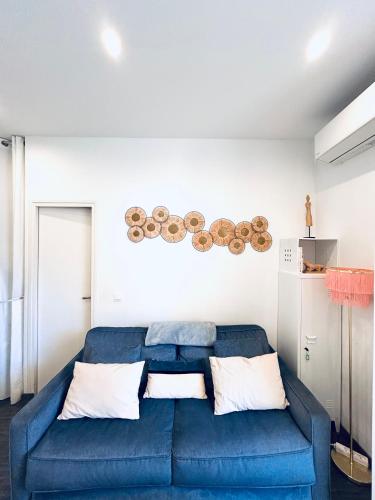 Studio Cocooning avec terrasse au calme Quartier Les Musiciens Mer à 7 minutes à pieds