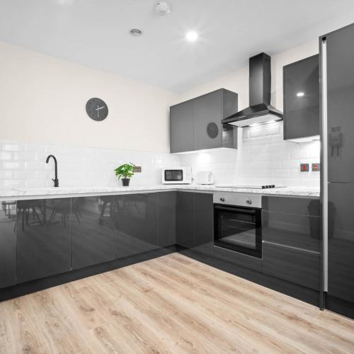 Foto Modern 2-Bed Apartment - Jewellery Quarter - Fast Wi-Fi - Netflix 5AH 6