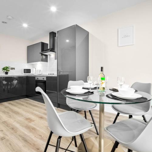 Foto Modern 2-Bed Apartment - Jewellery Quarter - Fast Wi-Fi - Netflix 5AH 5